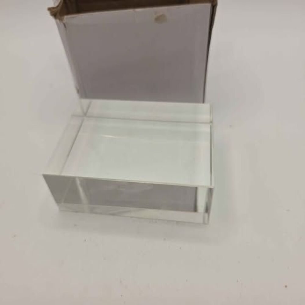 Crystal K9 Optical Glass Prism Rectangular,  (2.3 Inch X 3x 1.125